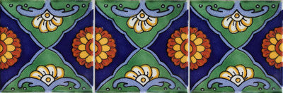 TalaMex Green Sea Talavera Mexican Tile