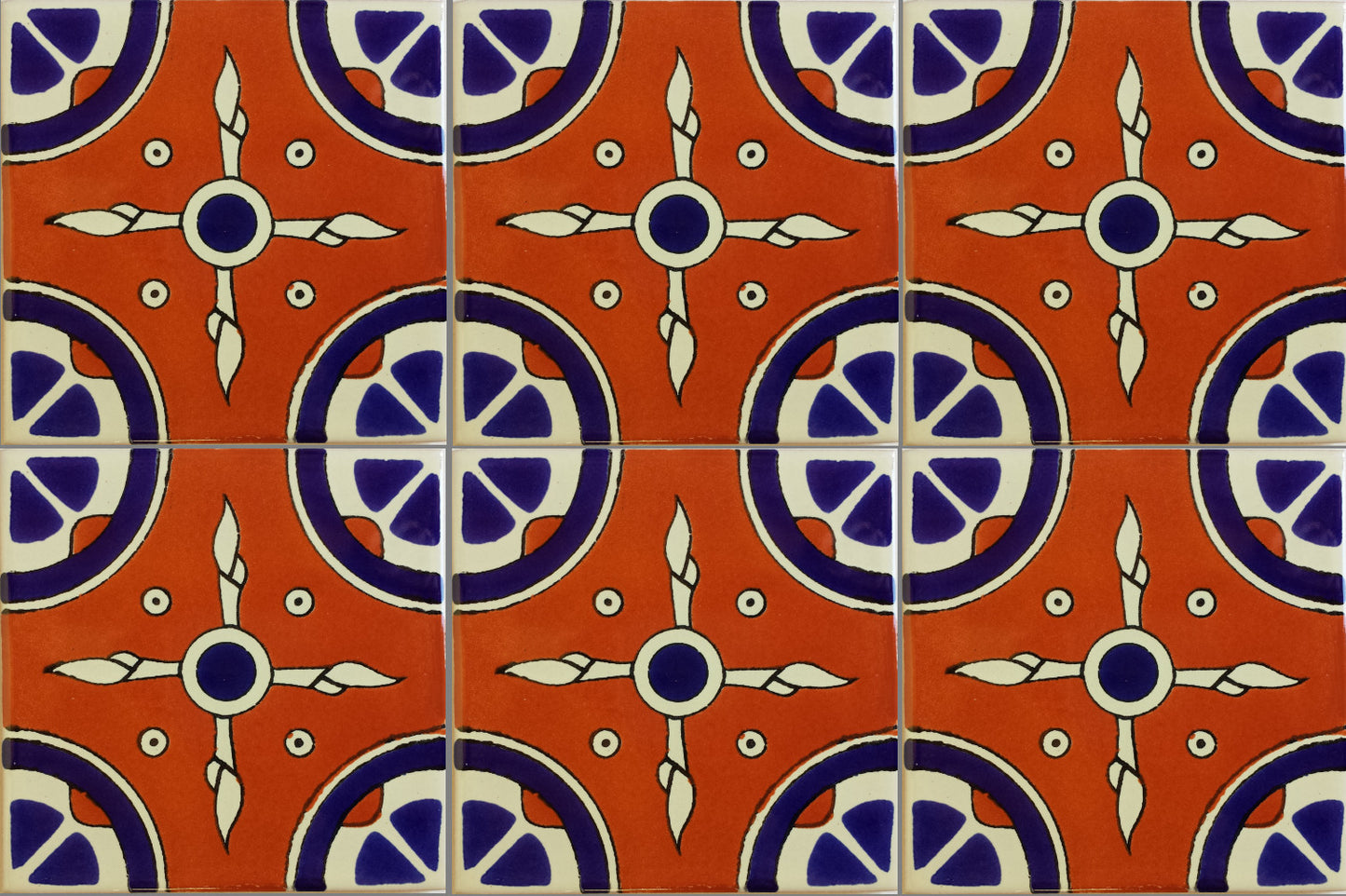 TalaMex Navajo Talavera Mexican Tile