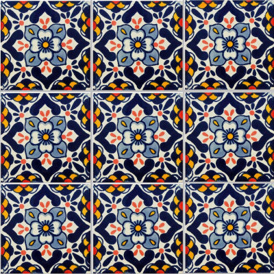 TalaMex Vezzano Talavera Mexican Tile