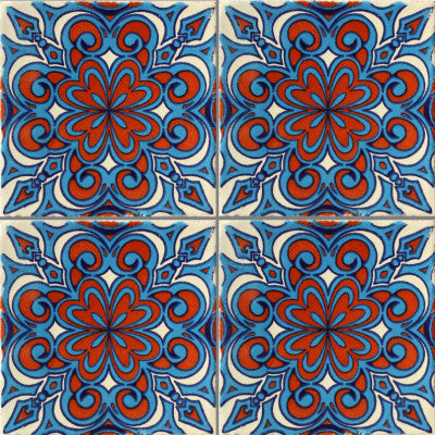 TalaMex Rosales Talavera Mexican Tile