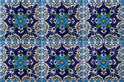 TalaMex Montijo Talavera Mexican Tile