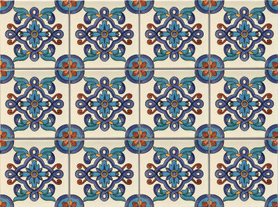 TalaMex Cordoba Talavera Mexican Tile