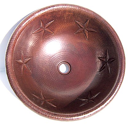 hammered_round_stars_bathroom_copper_sink