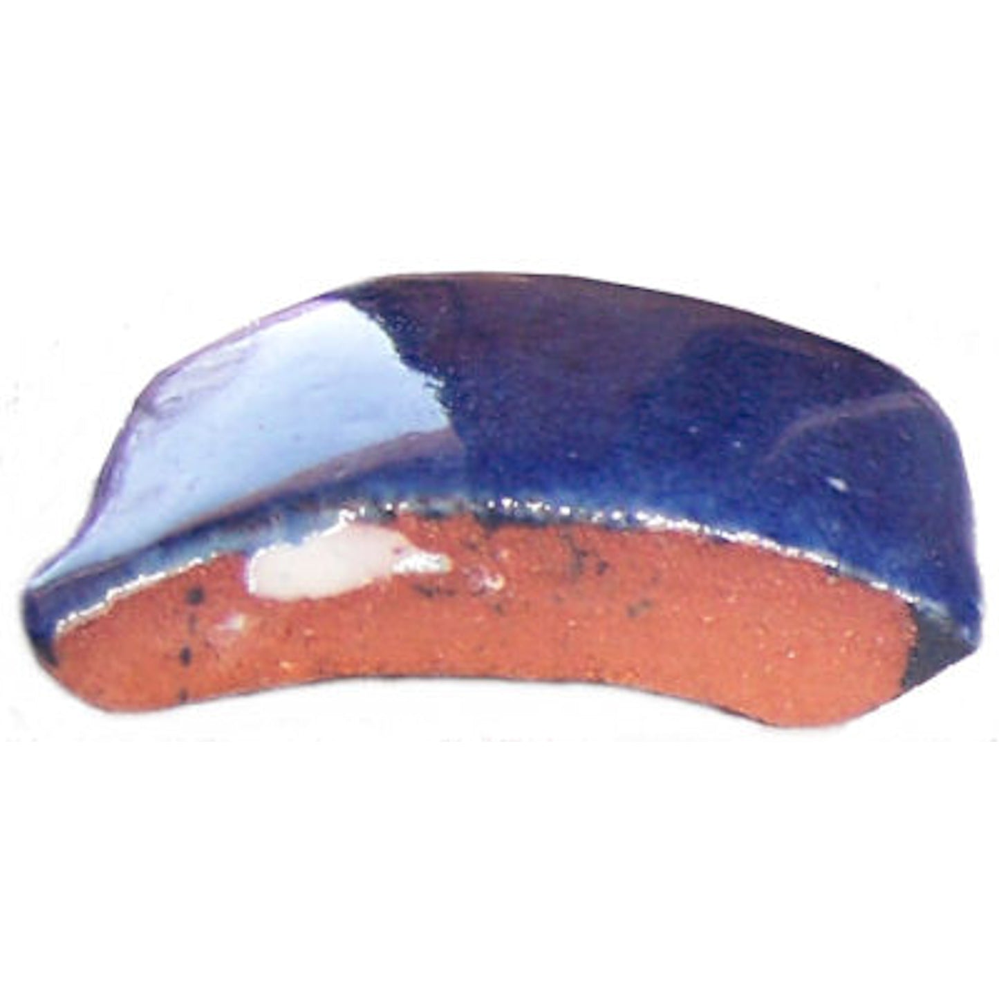 TalaMex Cobalt Blue Clay Talavera Quarter Round Beak