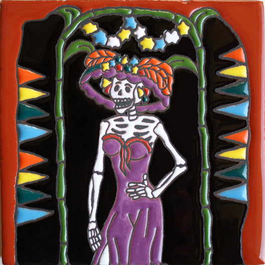 talamex_la_catrina._day-of-the-dead_clay_tile