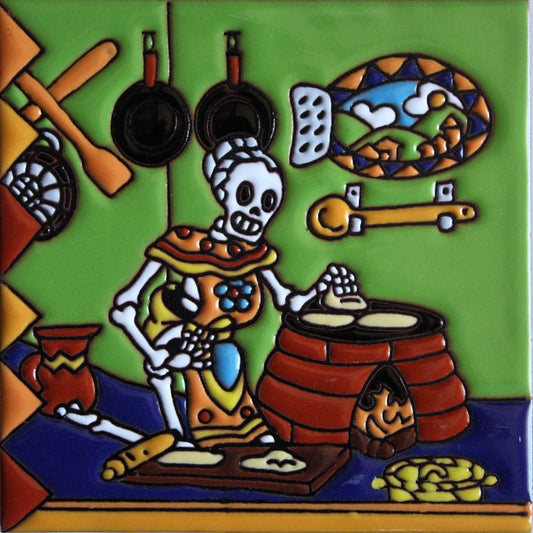 talamex_tortilla_maker._day-of-the-dead_clay_tile