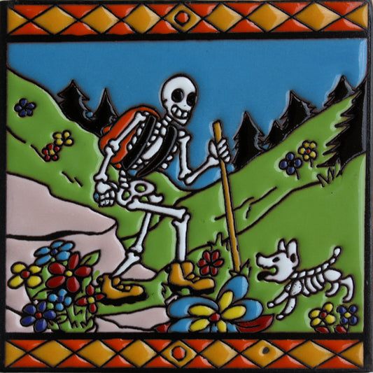 talamex_hiking_time._day-of-the-dead_clay_tile