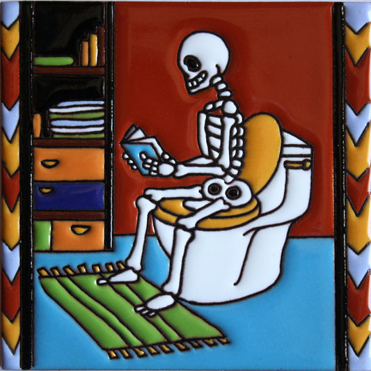 talamex_reading_the_news._day-of-the-dead_clay_tile