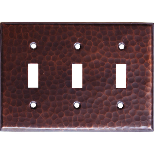 triple_toggle_hammered_copper_switch_plate