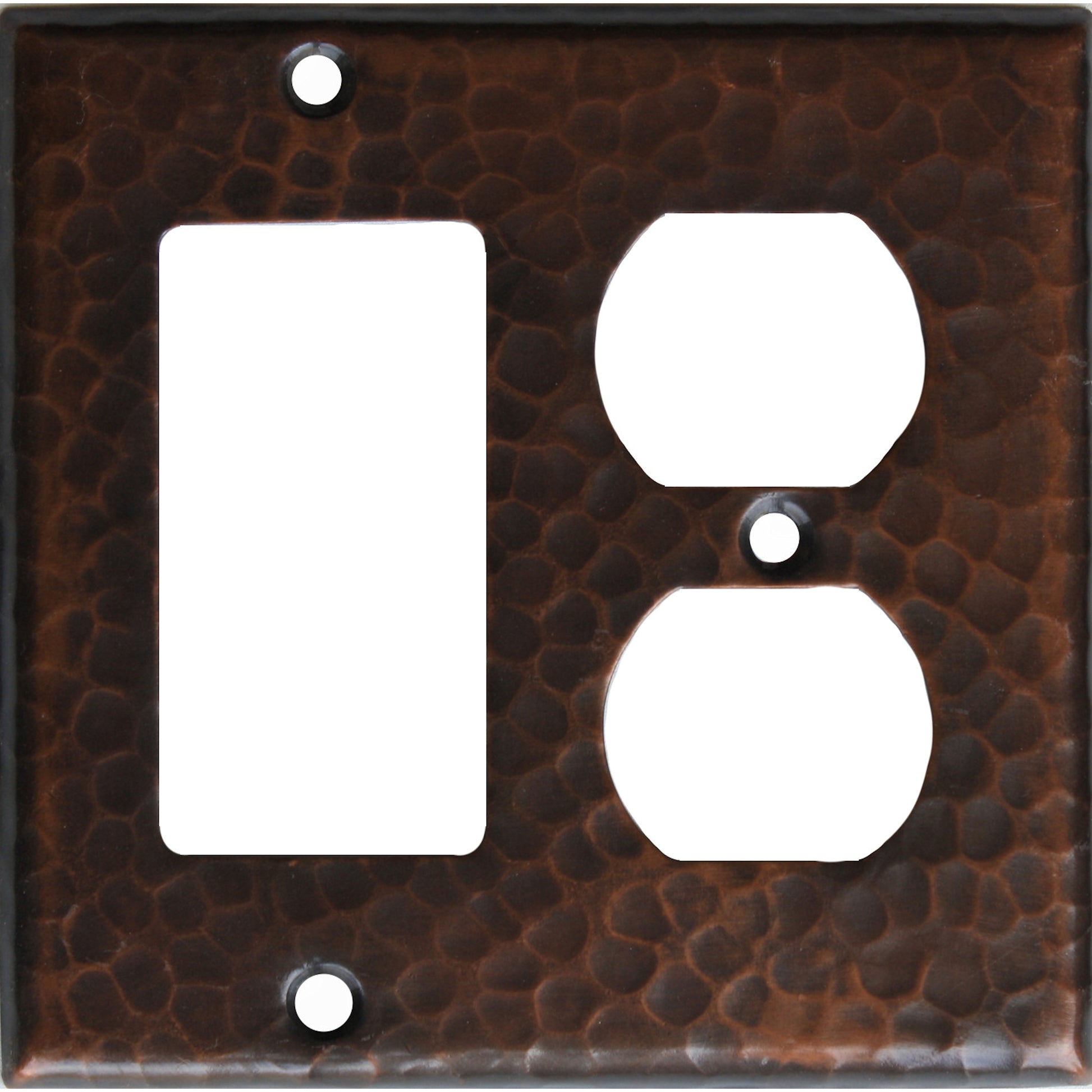 decora-duplex_hammered_copper_switch_plate