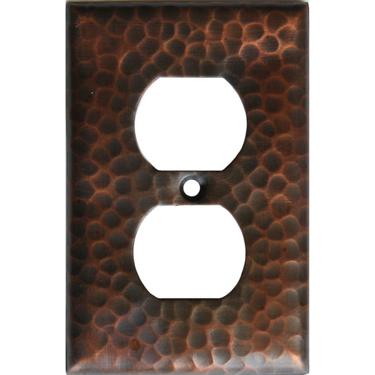 duplex_outlet_hammered_copper_wall_plate