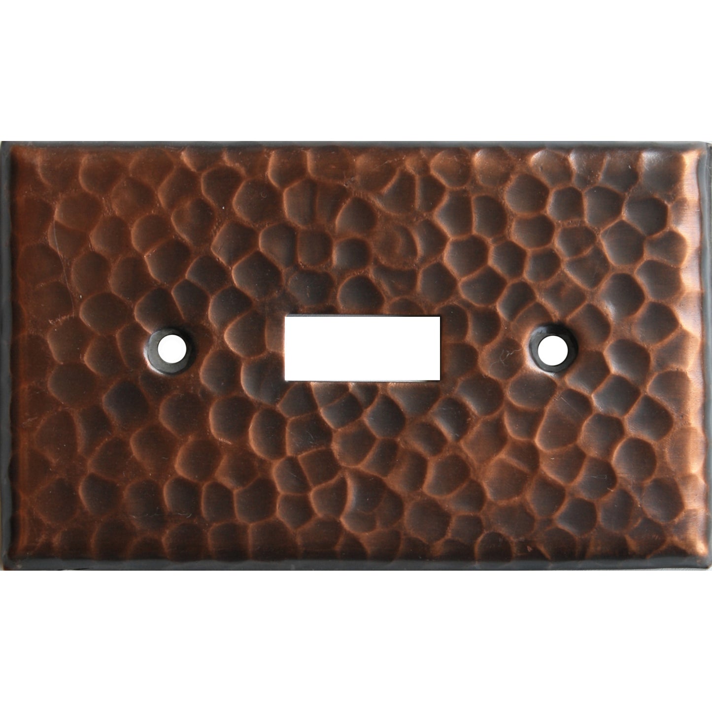 single_toggle_hammered_copper_switch_plate