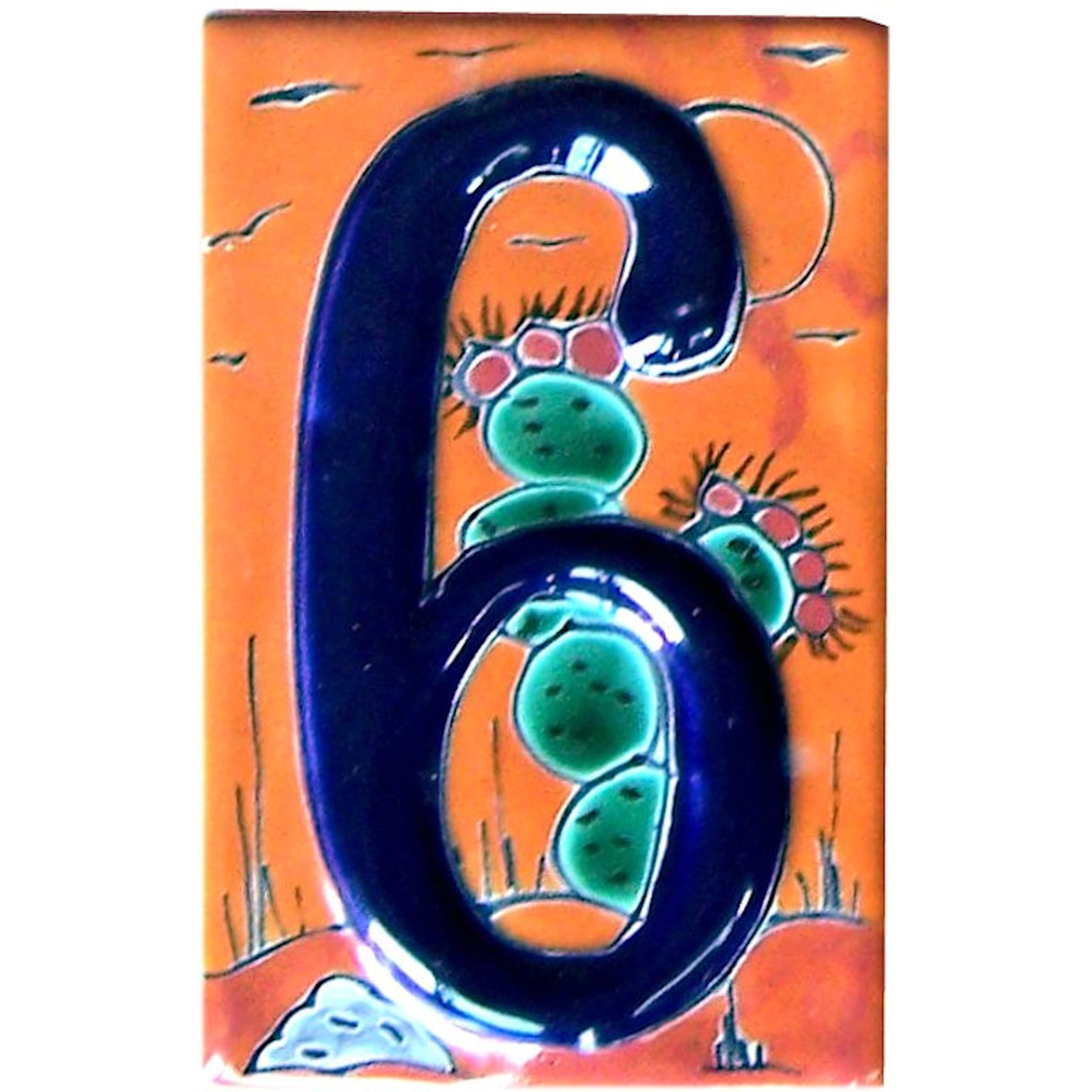 talamex_desert_talavera_ceramic_house_number_six