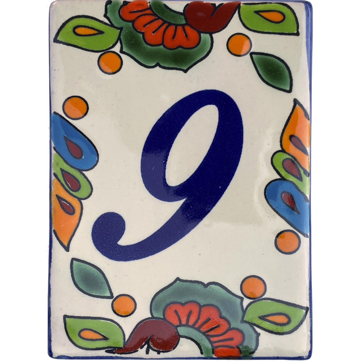 talamex_mexican_talavera_hacienda_tile_house_number_nine