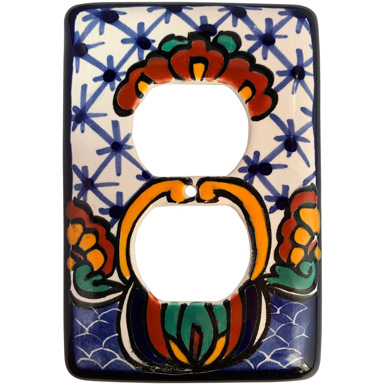 talamex_turtle_outlet_mexican_talavera_ceramic_switch_plate