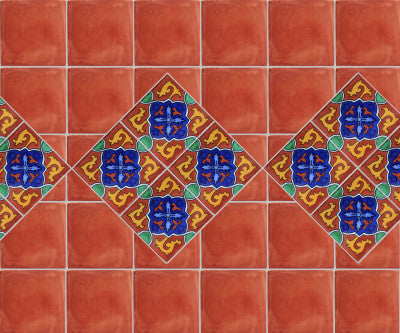 TalaMex Terra Granada Talavera Mexican Tile