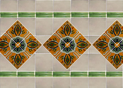 TalaMex Colima Talavera Mexican Tile