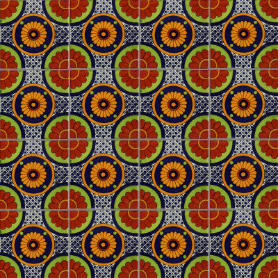 TalaMex Bacanora Talavera Mexican Tile