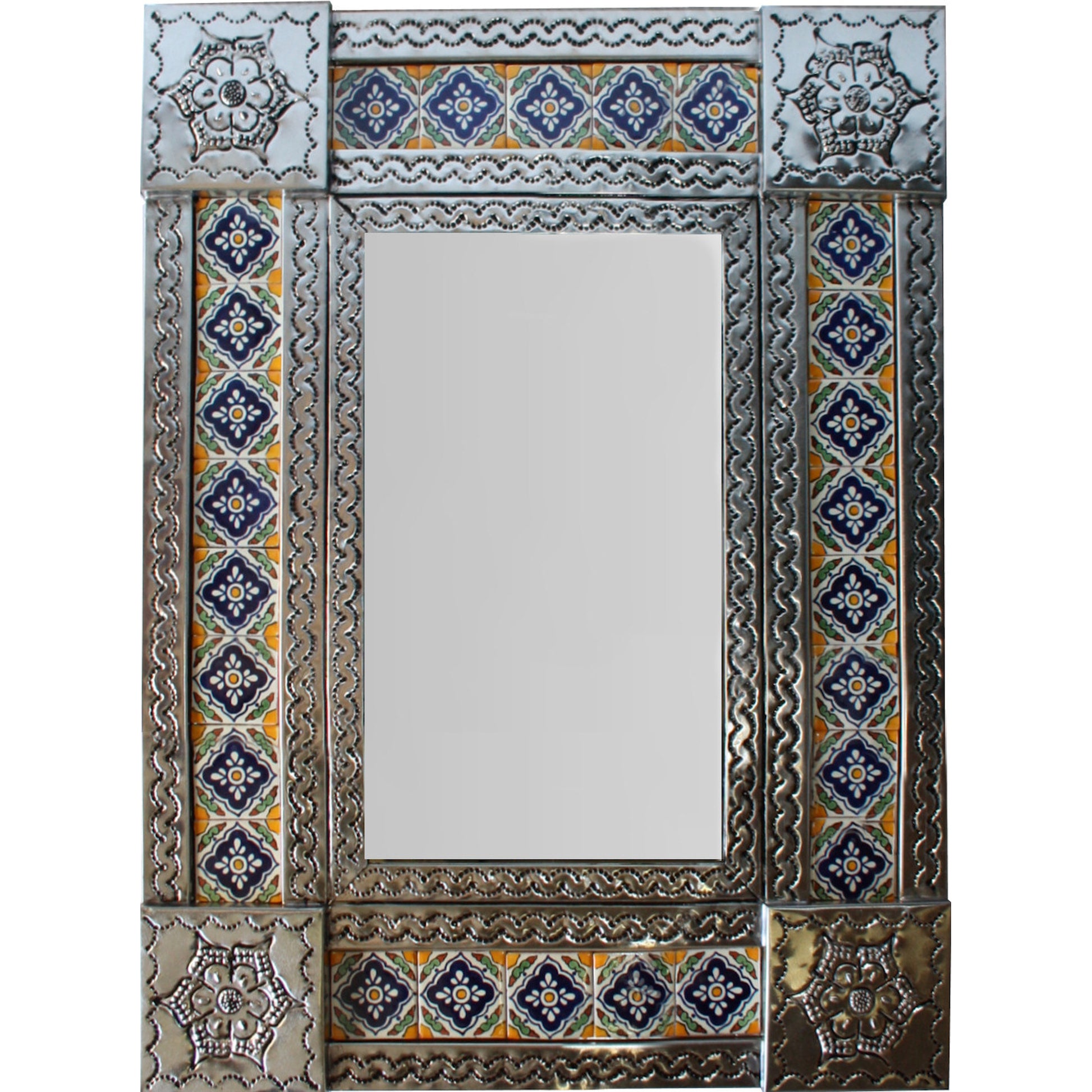 talamex_small_silver_guadalajara_tile_mexican_mirror