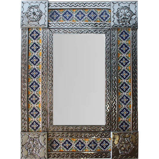 talamex_small_silver_guadalajara_tile_mexican_mirror