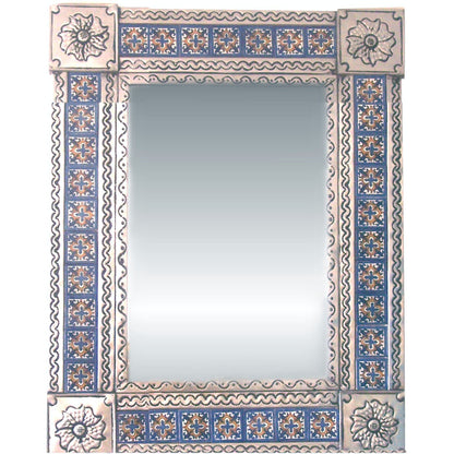 talamex_medium_silver_escudo_talavera_tile_tin_mirror