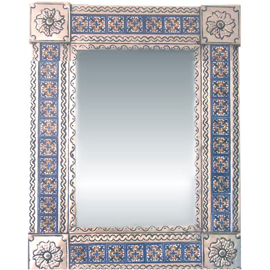 talamex_medium_silver_escudo_talavera_tile_tin_mirror