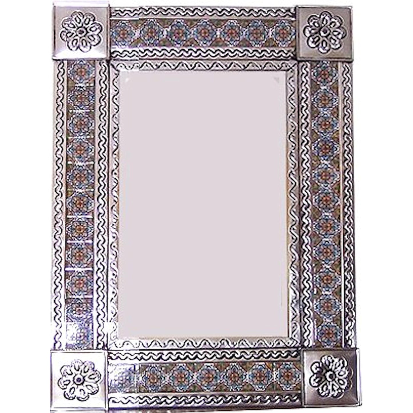 talamex_medium_silver_gerona_tile_talavera_tin_mirror