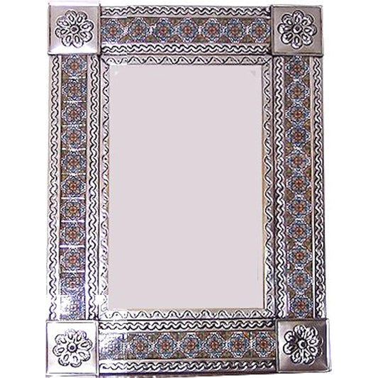 talamex_medium_silver_gerona_tile_talavera_tin_mirror